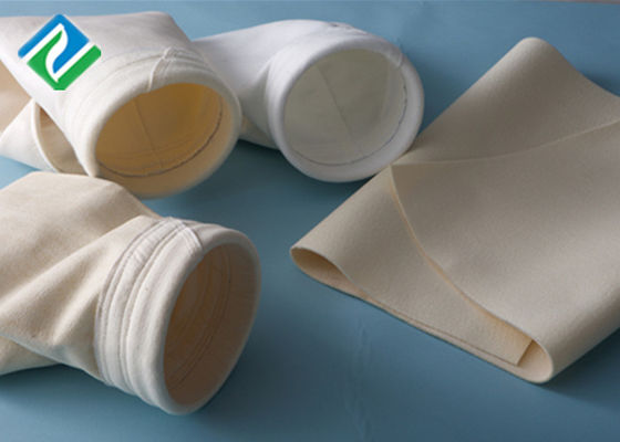 Leistungsfähigkeits-Zement-Filtertüten PTFE Aramid 5mg/Nm3 beschichteten