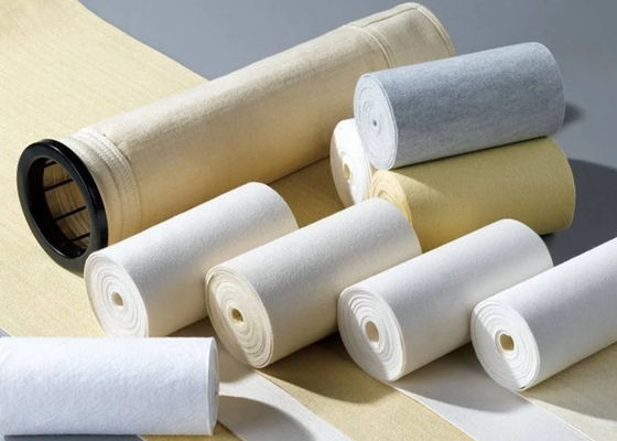 Polyester-Filtertüten der hohen Temperatur 100gsm 0.5mm