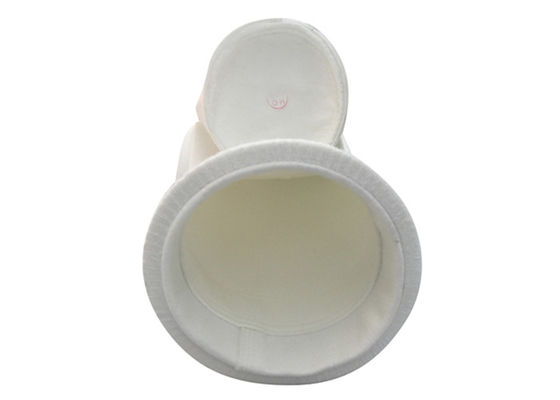 Zementfabrik 550gsm 200 Mikrometer-Polyester-Filz-Filtertüte