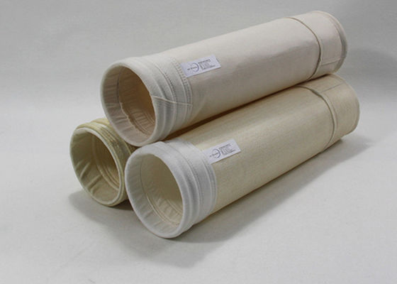 ISO9001 100 Mikrometer 550gsm 8000mm Nomex Filtertüte